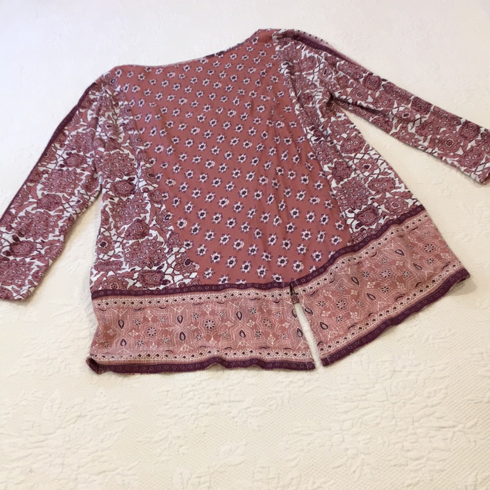 💕HP💕Lucky brand boho blouse size small - Picture 9 of 12